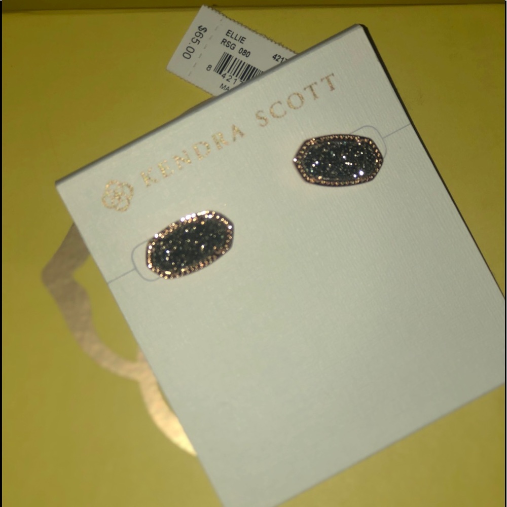 Kendra Scott drusy earrings